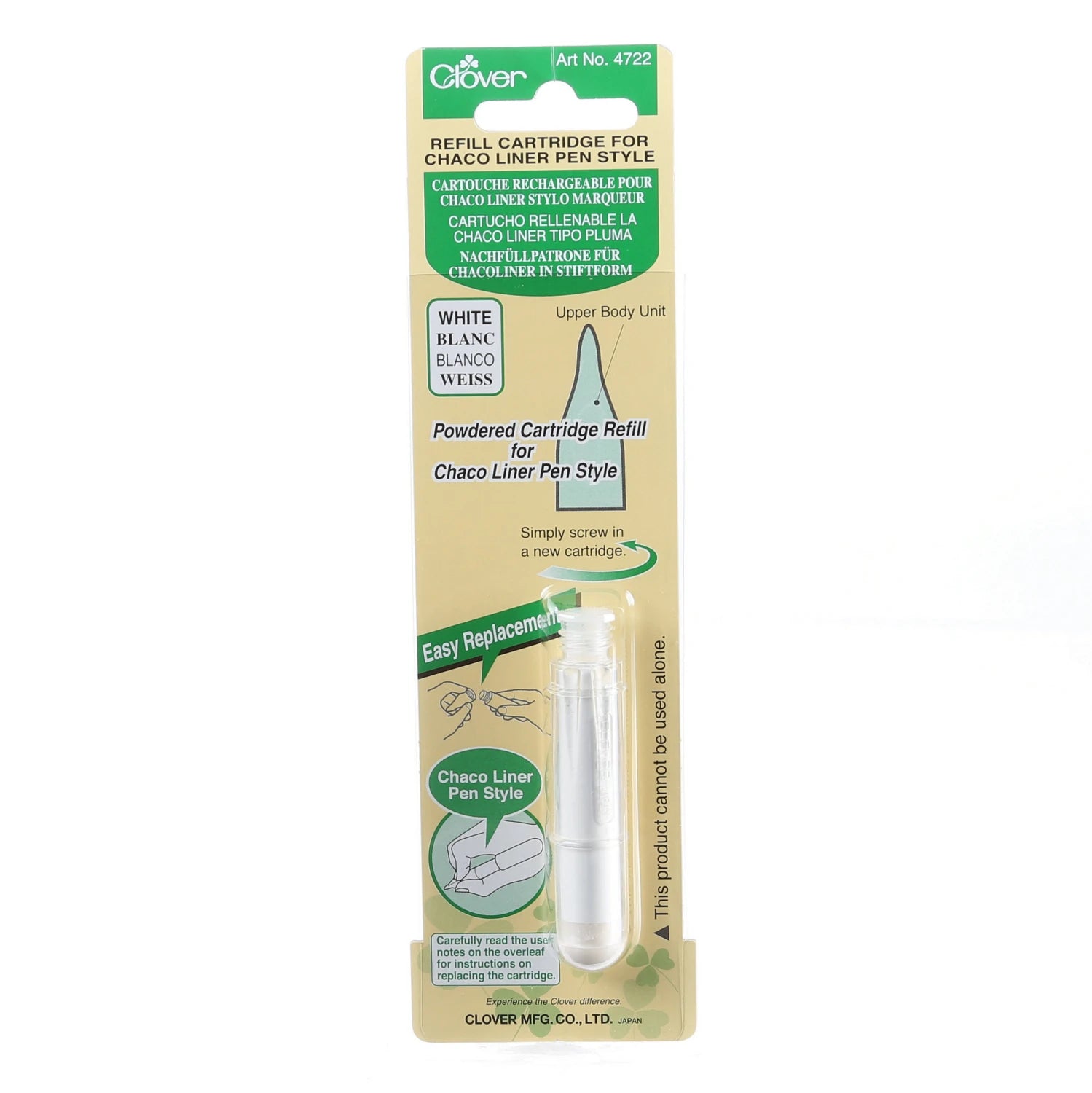 Chaco Liner Pen Chalk Refill in White - 4722CV