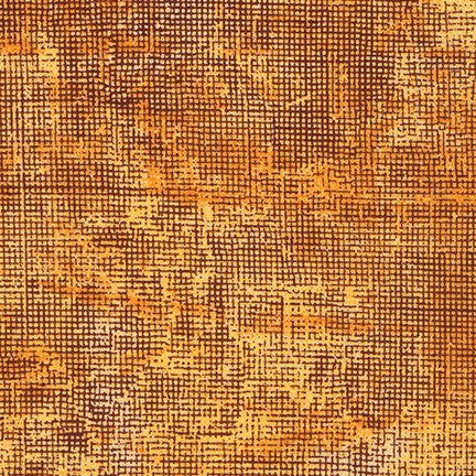 Chalk and Charcoal Basics Quilt Fabric - Blender in Amber Gold/Brown - AJS-17513-142 AMBER
