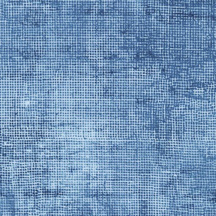 Chalk and Charcoal Basics Quilt Fabric - Blender in Delft Blue - AJS-17513-75 DELFT