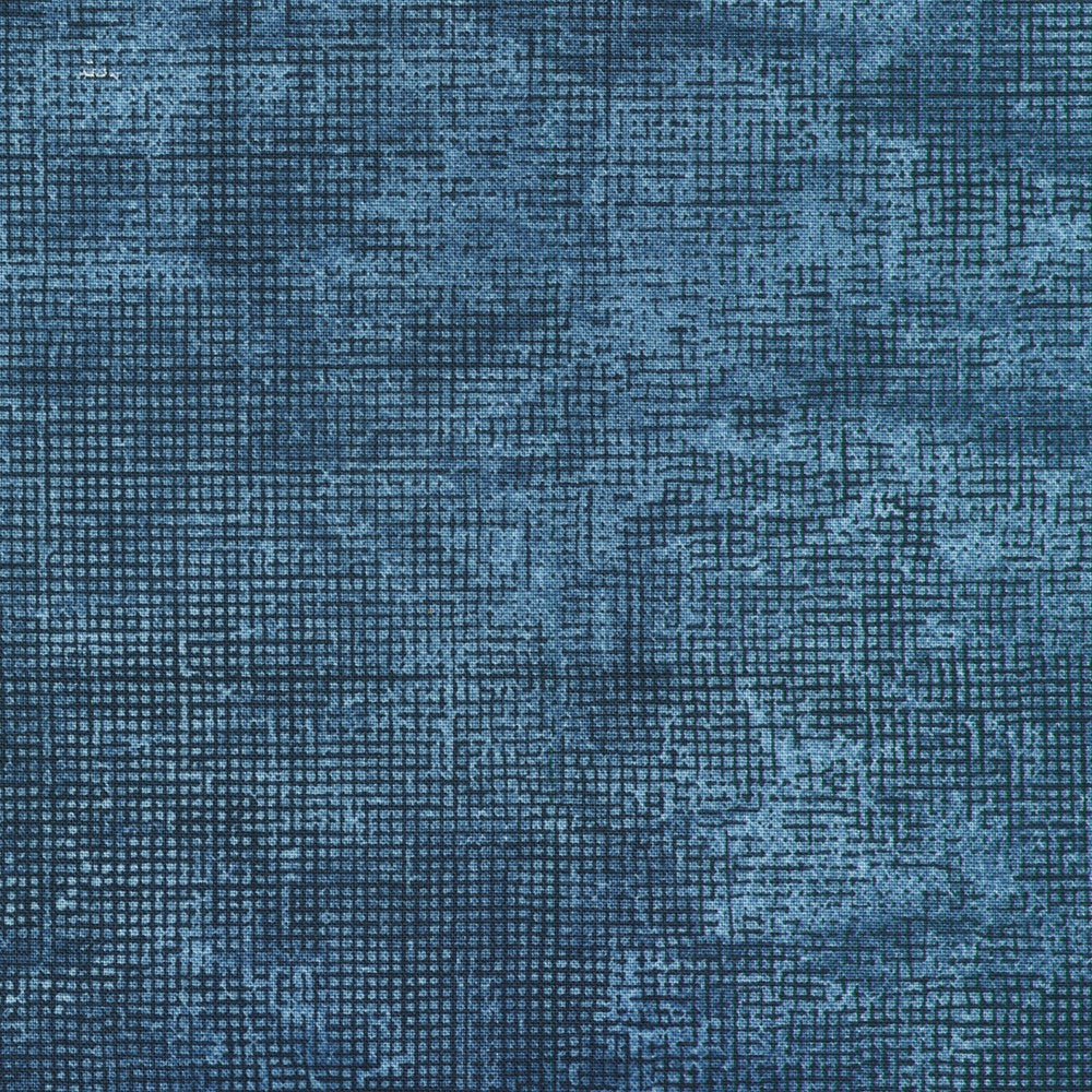 Chalk and Charcoal Basics Quilt Fabric - Blender in Ink Blue - AJS-17513-508-INK