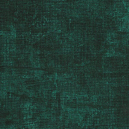 Chalk and Charcoal Basics Quilt Fabric - Blender in Peacock Green - AJS-17513-78 PEACOCK