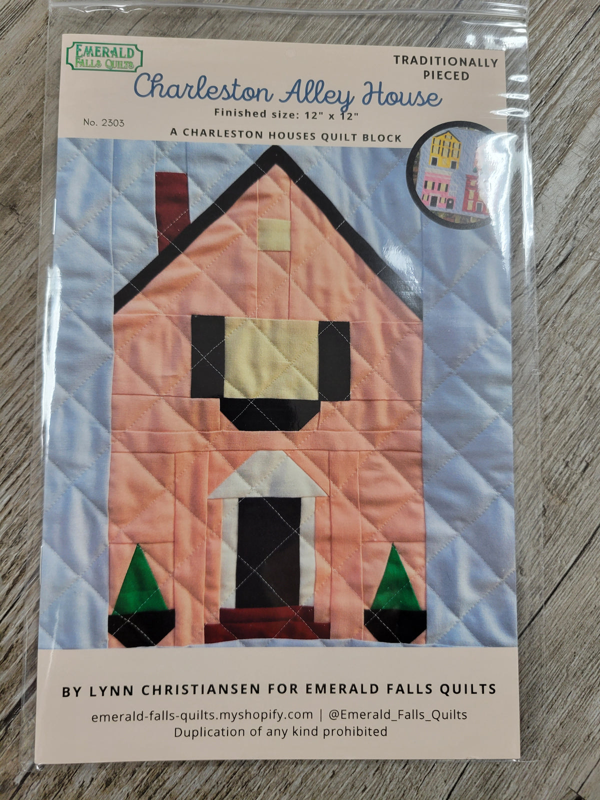 Charleston Alley House Pattern - 2303