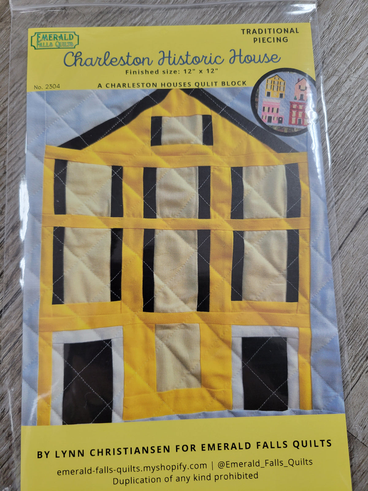 Charleston Historic House Pattern - 2304