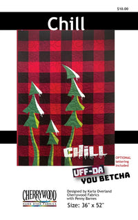 Cherrywood Hand Dyed Fabrics - Chill Quilt Kit