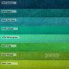 Cherrywood Hand Dyed Fabrics - Farmland 8 Step Fat Quarter Bundle (Blue to Green) - 8 pieces