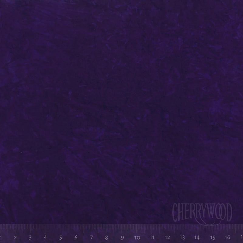 Cherrywood Hand Dyed Fabrics by the Yard - Blackberry 1005