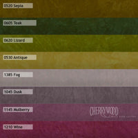 Cherrywood Hand Dyed Fabrics - Desert Dusk 8 Step Fat Quarter Bundle (Dark shades) - 8 pieces