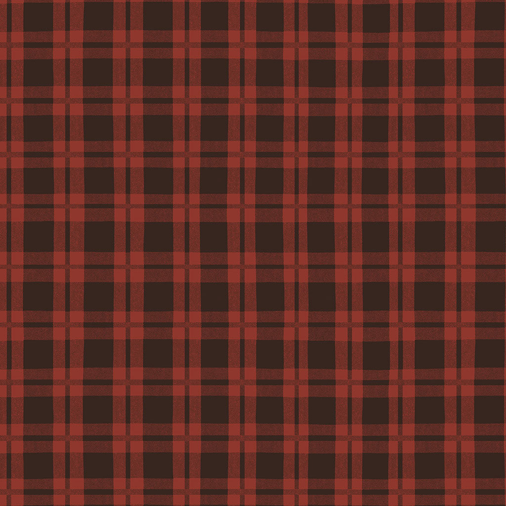 Christmas Tales Quilt Fabric - Plaid in Red - Y4809-82