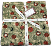 Christmas Tales Quilt Fabric - 10" Square Pack - TSQ0547 - set of 42 10" squares