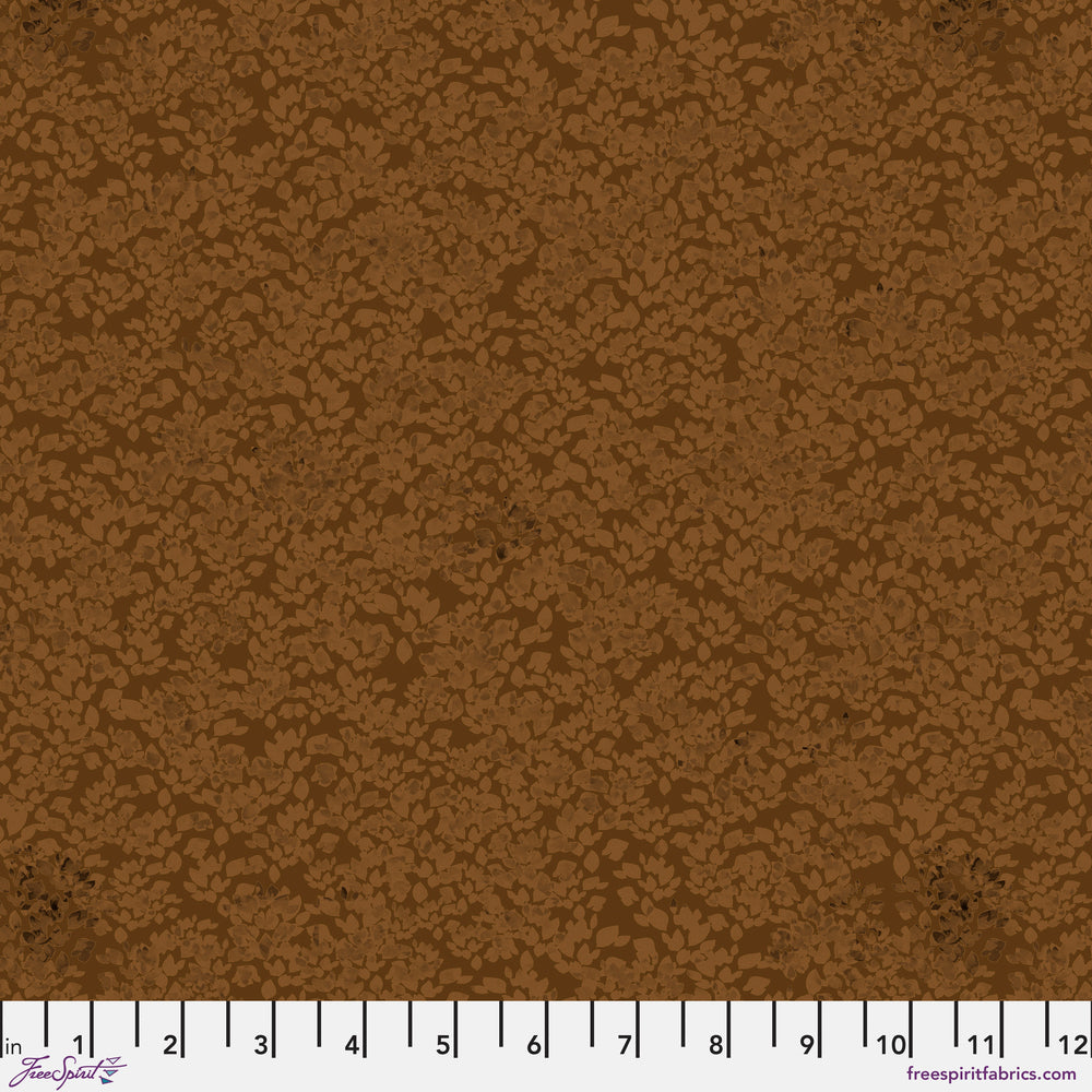 Chromatics Quilt Fabric - Foliage in Walnut Brown - PWFS052.WALNUT