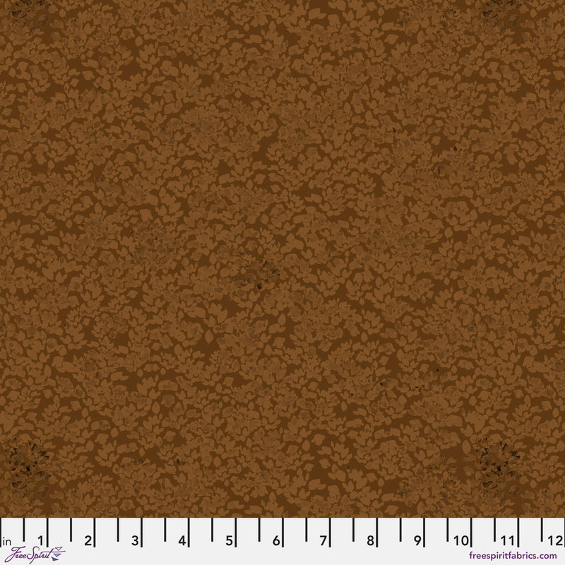 Chromatics Quilt Fabric - Foliage in Walnut Brown - PWFS052.WALNUT