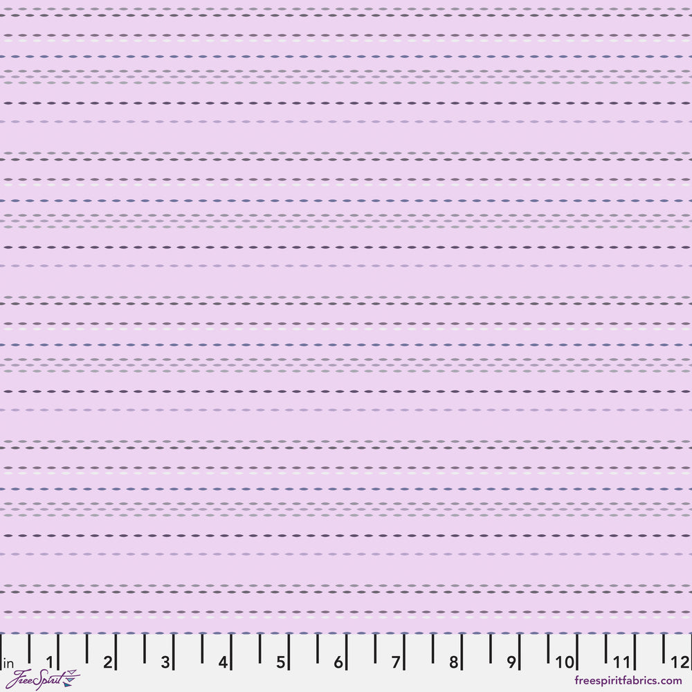 Chromatics Quilt Fabric - Pic Stitch in Orchid Purple - PWFS054.ORCHID