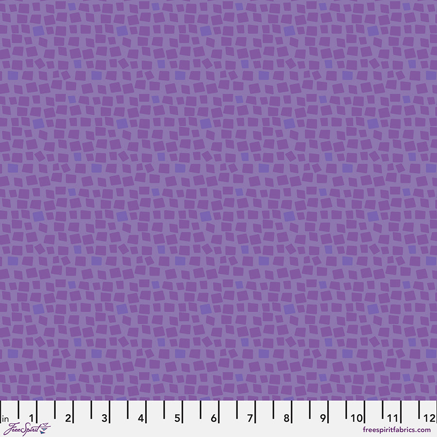 Chromatics Quilt Fabric - Stepping Stones in Violet - PWFS060.VIOLET