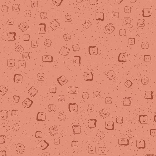 Cinnamon Toast Quilt Fabric - Cinnamon Toast in Peach - CMT-62905