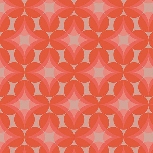 Cinnamon Toast Quilt Fabric - Glass Grapes in Orange/Peach - CMT-62903