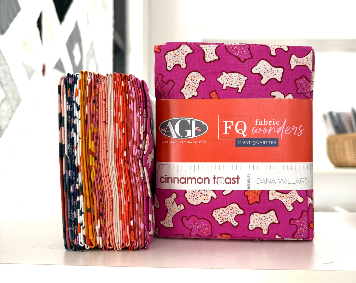 Cinnamon Toast Quilt Fabric - 12 piece Fat Quarter Bundle - FQW-CMT