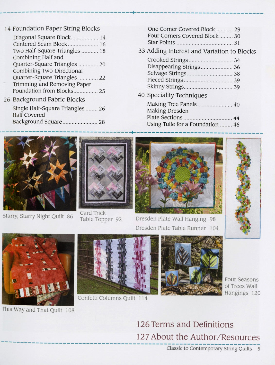 Classic to Contemporary String Quilts Book - L041C