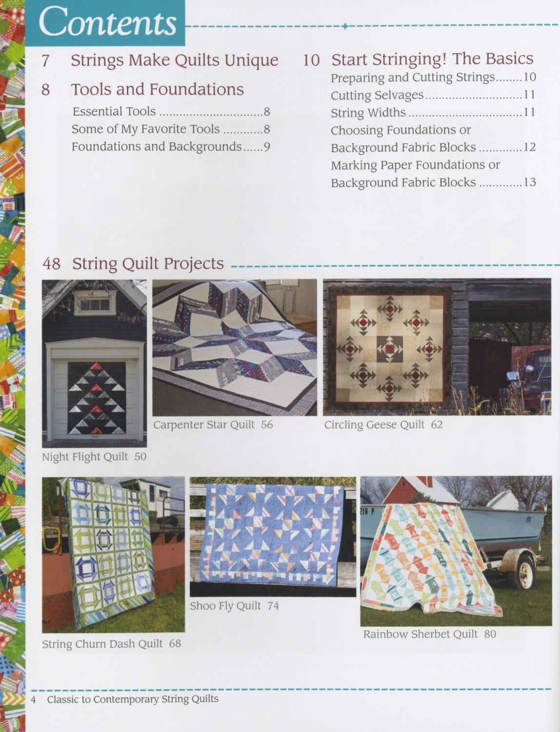 Classic to Contemporary String Quilts Book - L041C