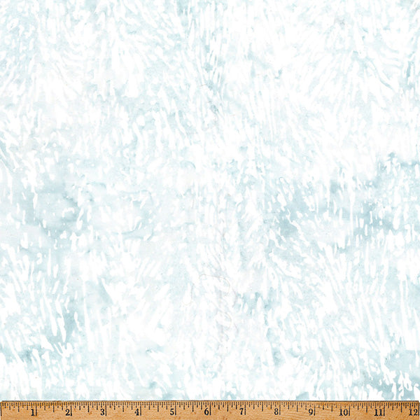 Clear Skies Hoffman Batik Quilt Fabric - Fur in Frost Blue/Gray - X2658-113 Frost