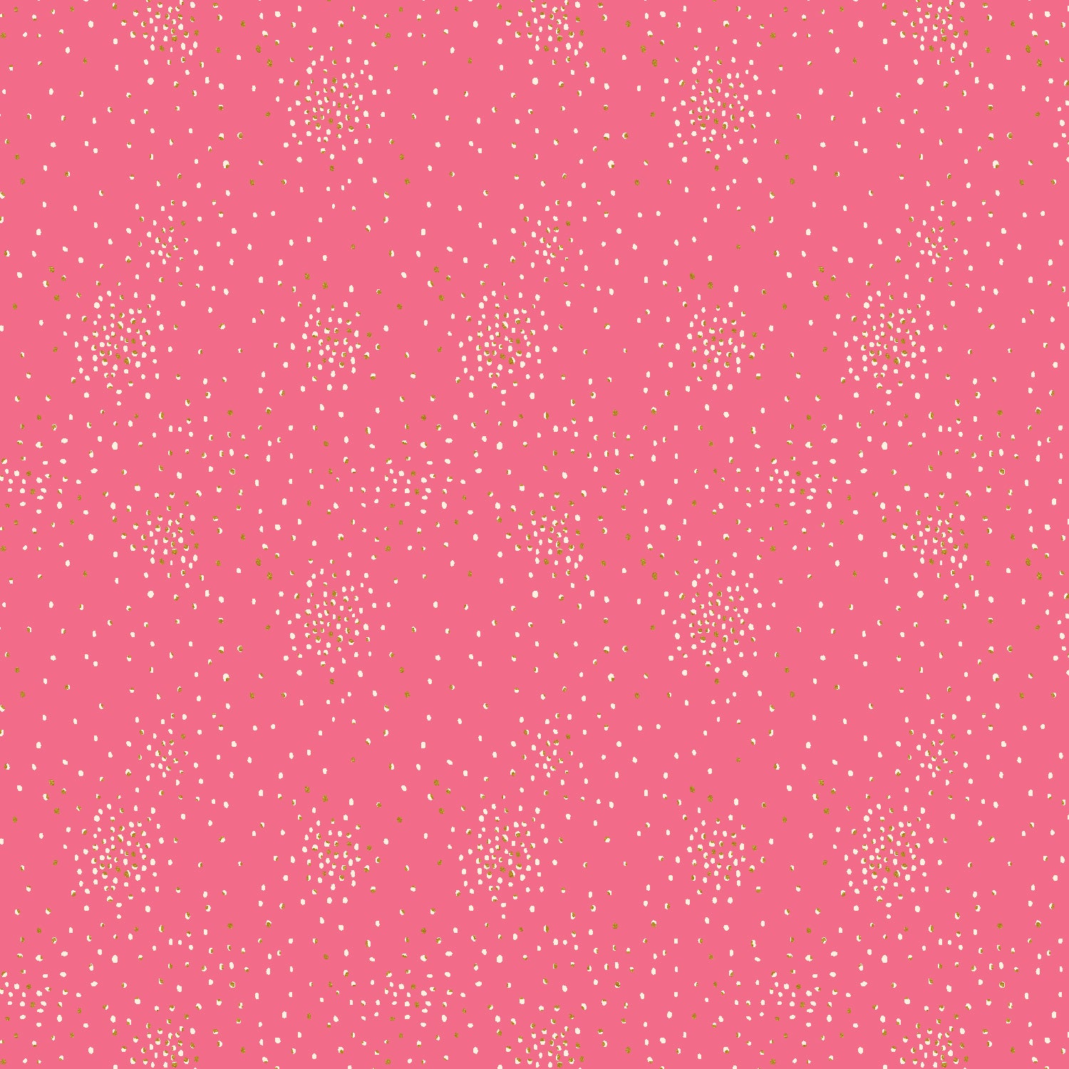 Clusters Cotton+Steel Basics Quilt Fabric - Flush Metallic (Pink) - CS107-FL6M