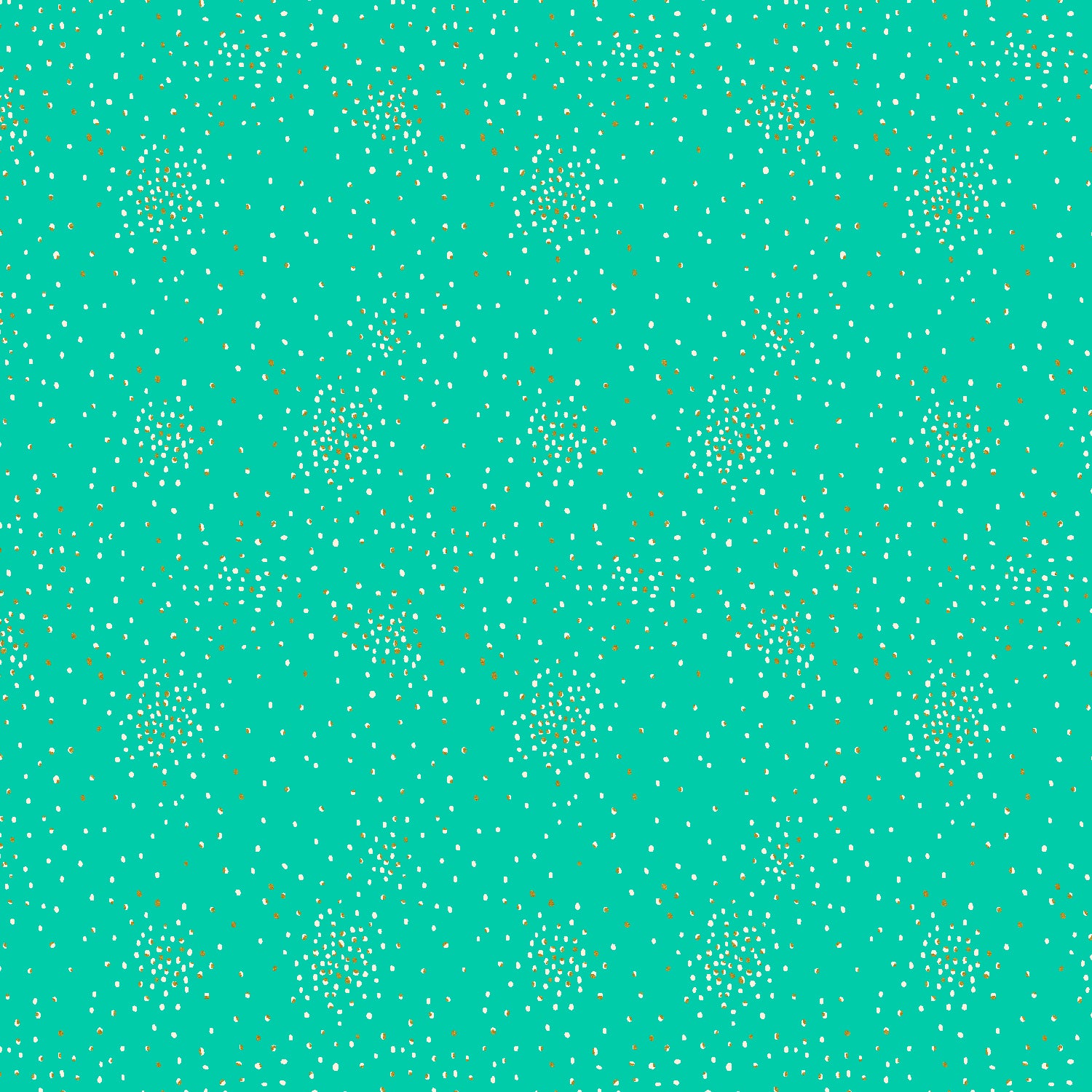 Clusters Cotton+Steel Basics Quilt Fabric - Paradise Metallic (Green) - CS107-PA9M