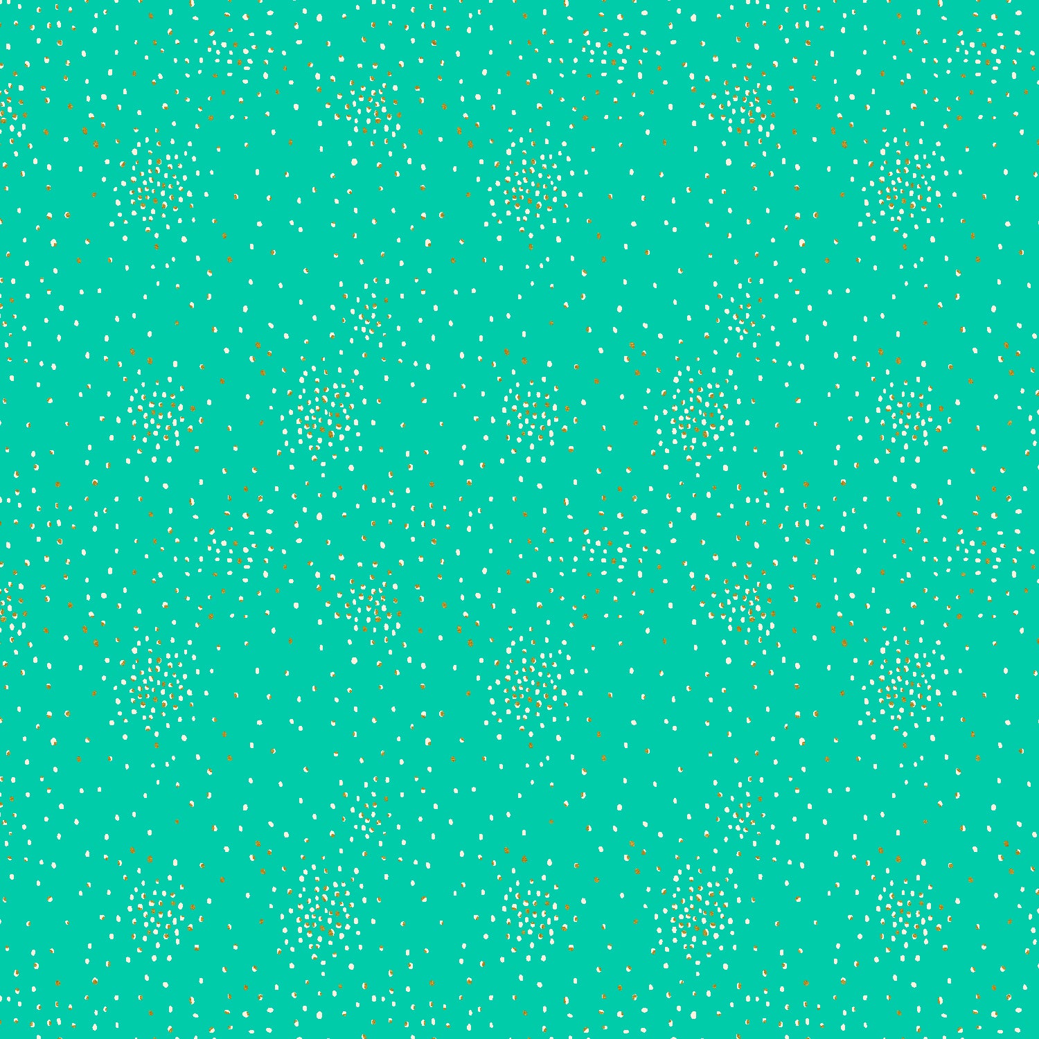 Clusters Cotton+Steel Basics Quilt Fabric - Paradise Metallic (Green) - CS107-PA9M