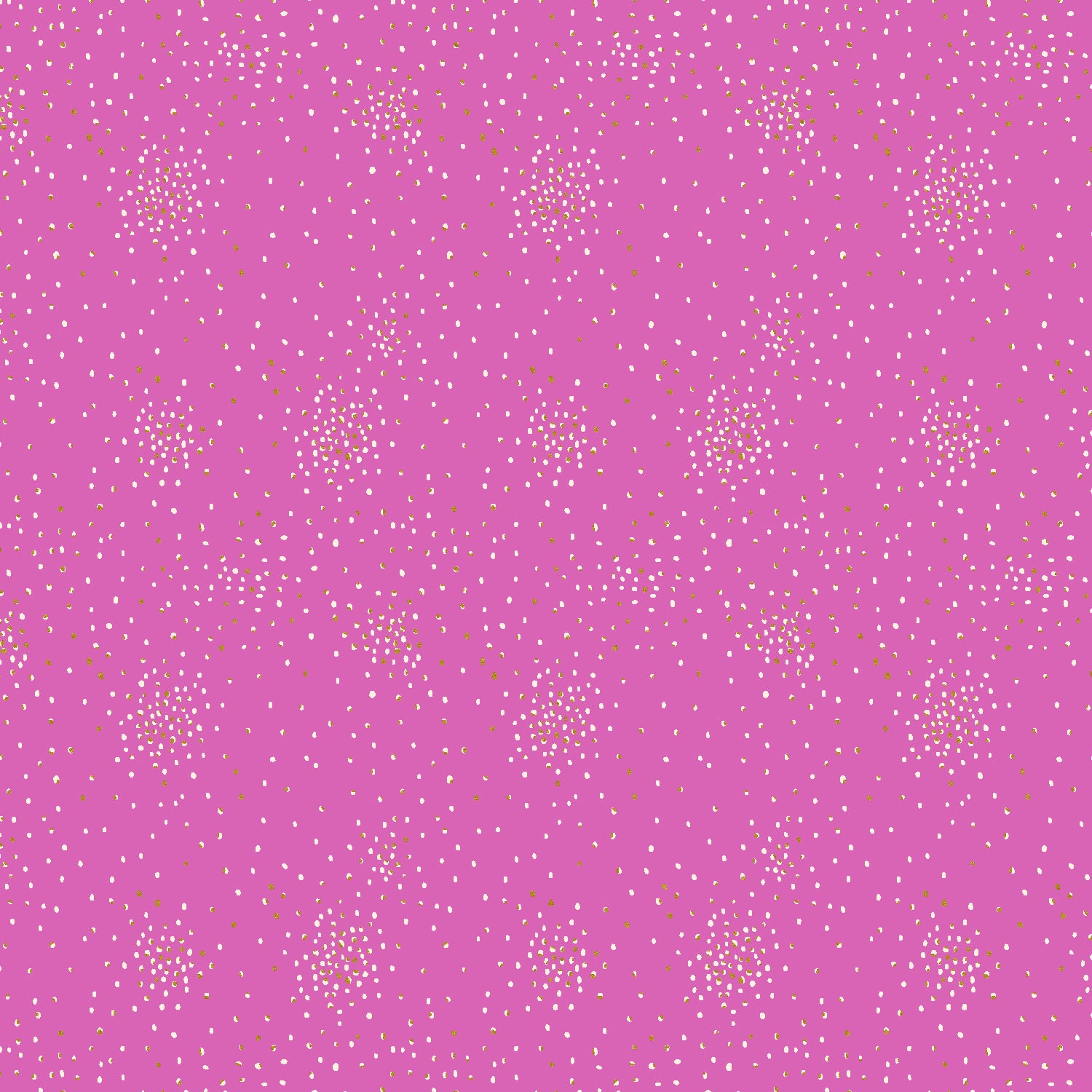 Clusters Cotton+Steel Basics Quilt Fabric - Perfect Pink Metallic - CS107-PP10M