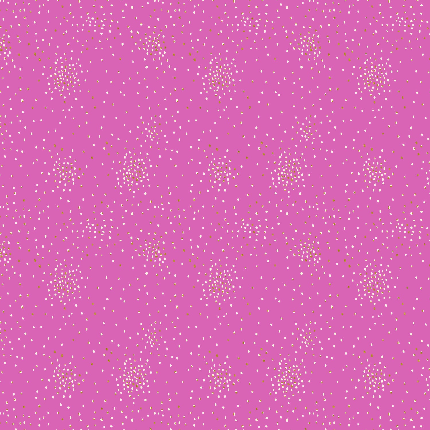 Clusters Cotton+Steel Basics Quilt Fabric - Perfect Pink Metallic - CS107-PP10M