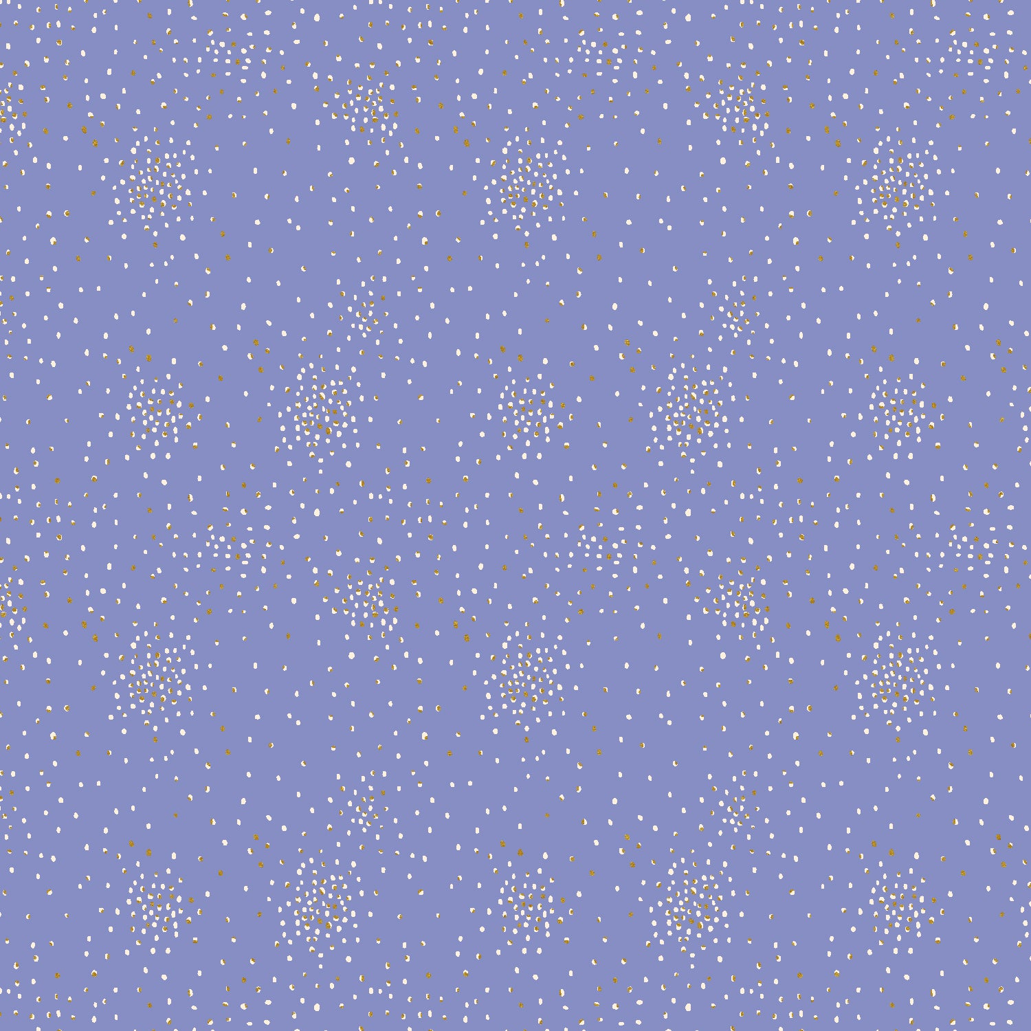 Clusters Cotton+Steel Basics Quilt Fabric - Wisteria Metallic (Purple) - CS107-WI8M