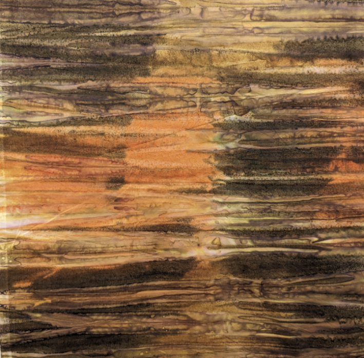Color Me Banyan Sunrise and Sunset Batik Quilt Fabric - Burnt Orange - 80758-32