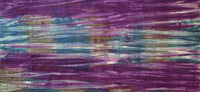 Color Me Banyan Sunrise and Sunset Batik Quilt Fabric - Eggplant (Purple/Green) - 80758-86