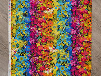 Color Wheel Fabric by Alison Glass - Whole Cloth (Ombre) in Night Black - A-1441-K