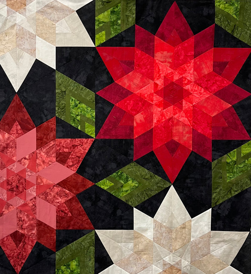 Crimson Christmas Quilt Kit - CRIM-KIT