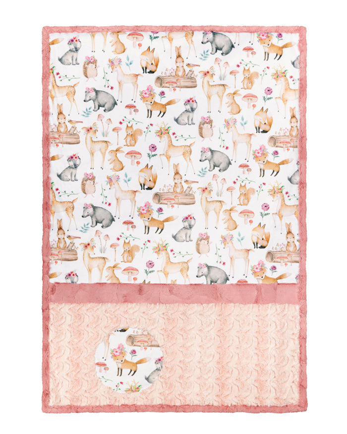 Critter Grove Lullaby Cuddle Quilt Kit - CKLULLABY CRITTER GROVE