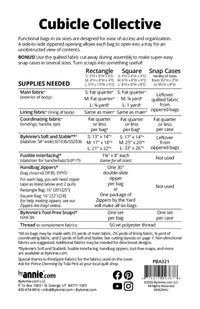 Cubicle Collective Pattern from By Annie - PBA321