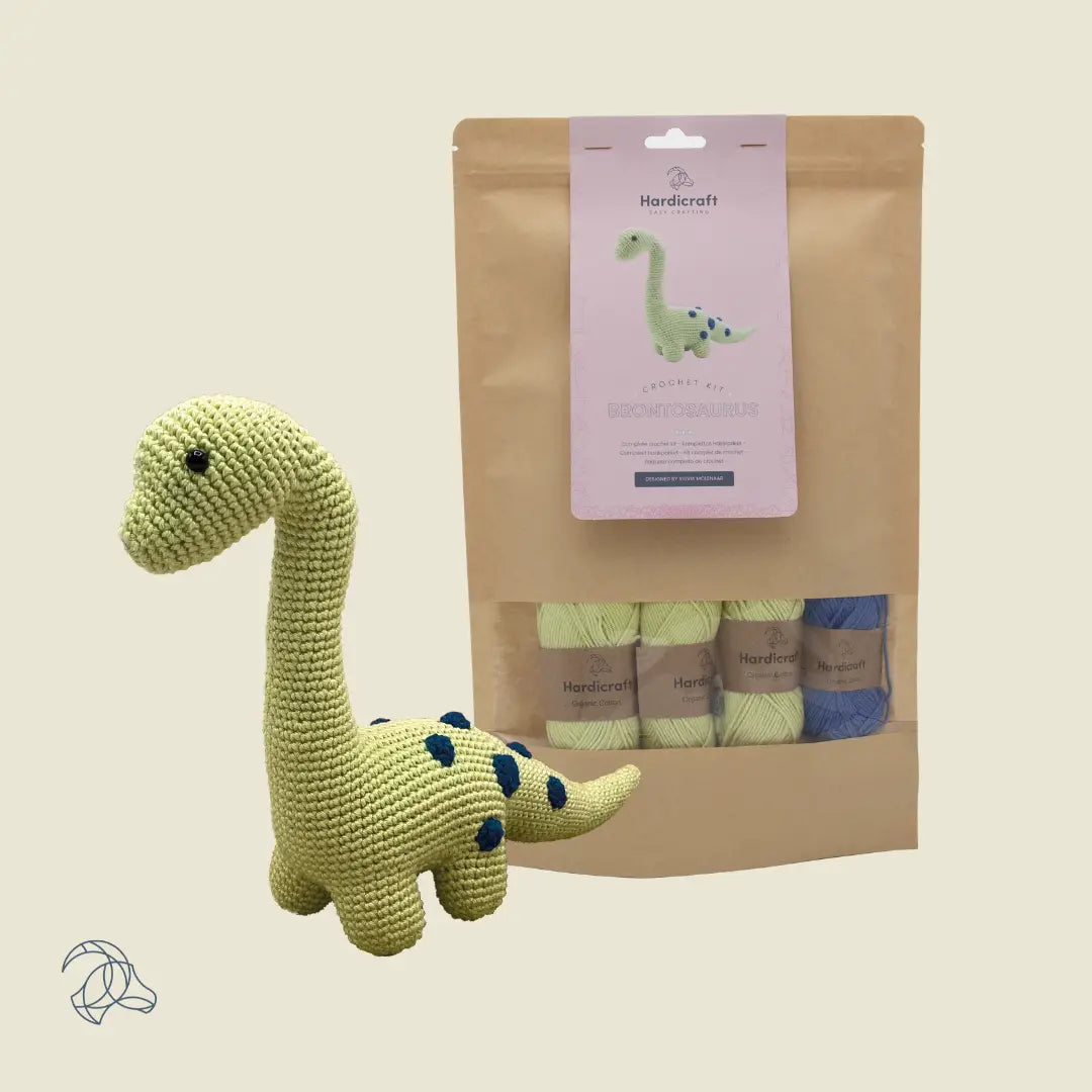 DIY Crochet Kit - Brontosaurus - HC-40SM080