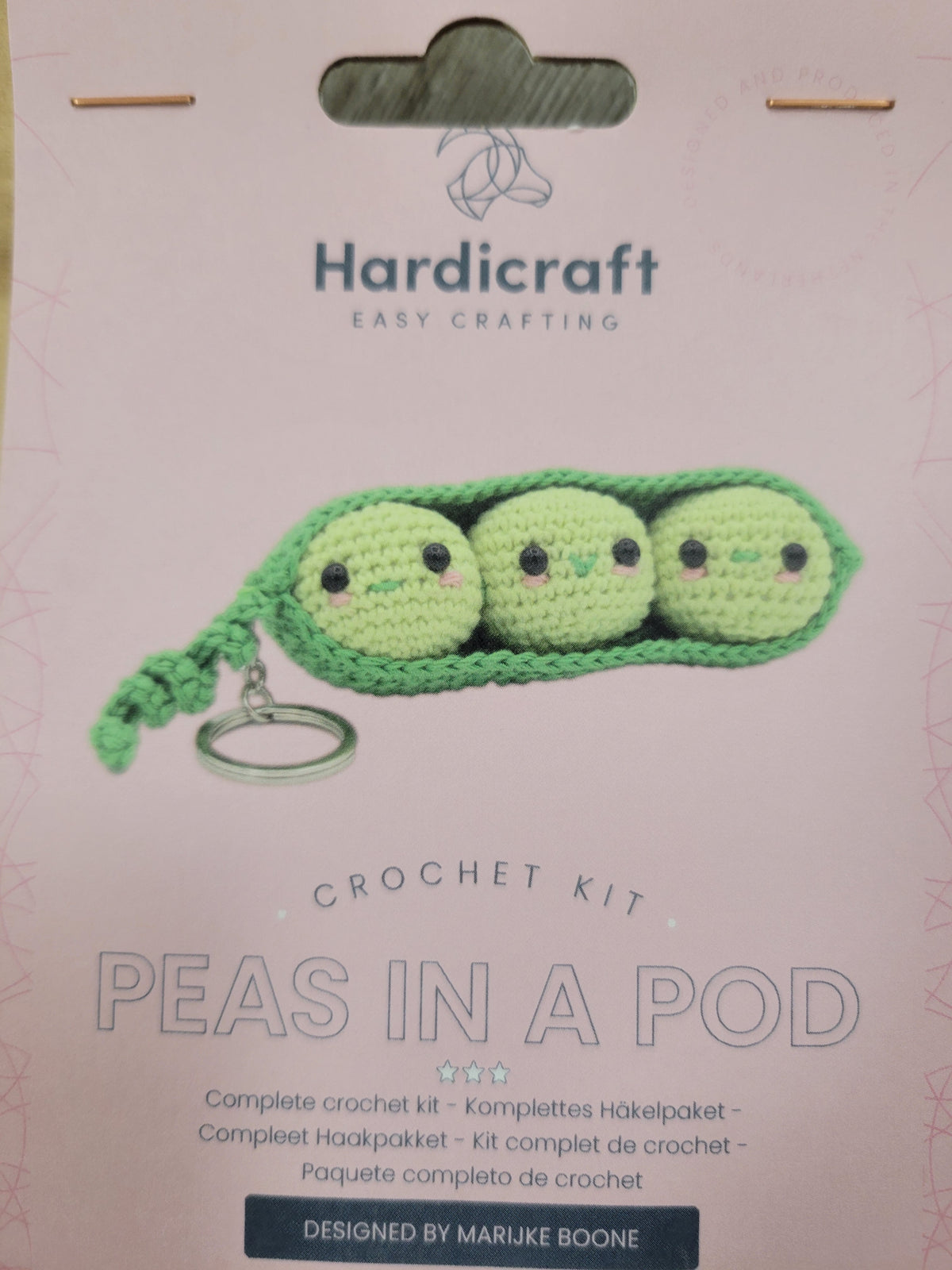 DIY Crochet Kit - Peas In A Pod Charm - HC-40MB125