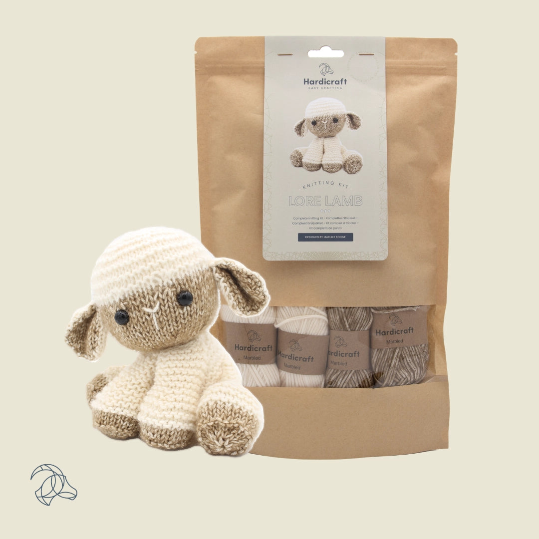 DIY Knitting Kit - Lore Lamb - HC-41MB025