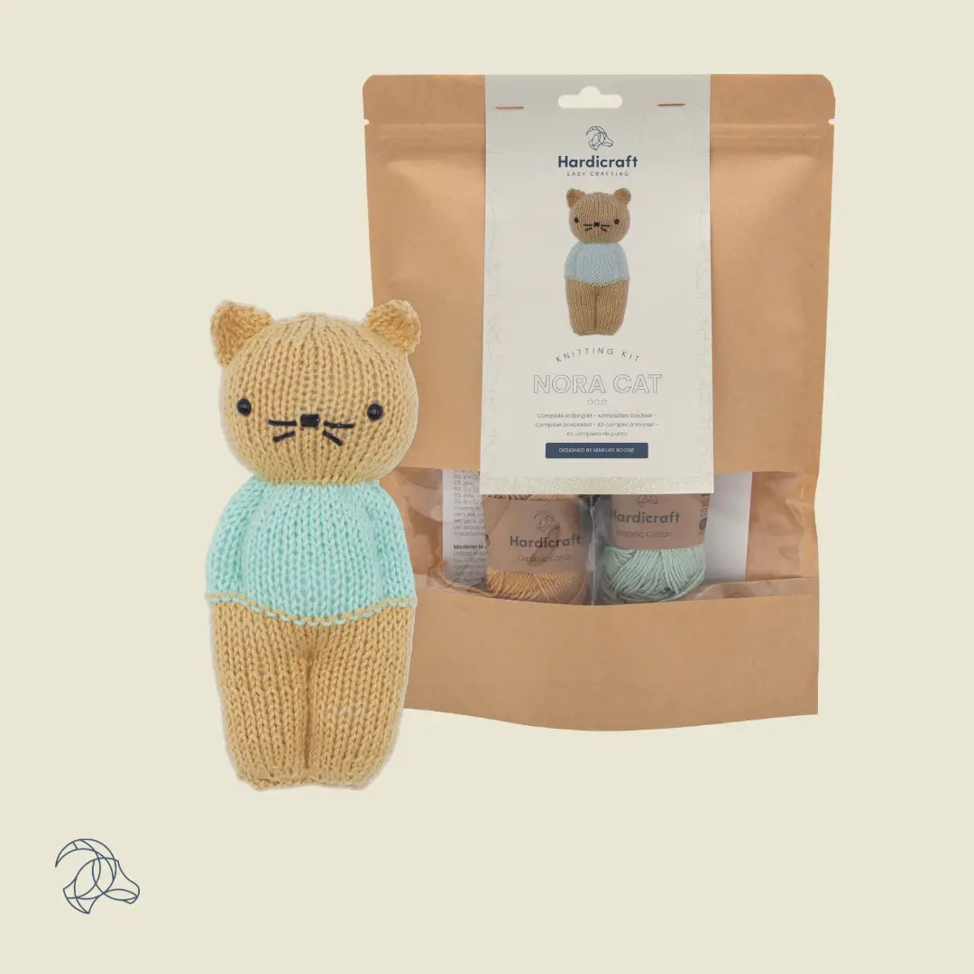 DIY Knitting Kit - Nora Cat - HC-41MB018