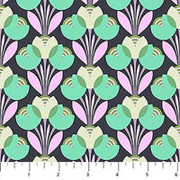 Daisy Crush Quilt Fabric - Best Buds in Shade Gray - 91282-48