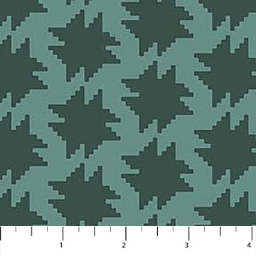 Daisy Crush Quilt Fabric - Lovestruck in Slate Green - 91285-68