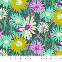 Daisy Crush Quilt Fabric - Unchained in Midnight - 91280-64