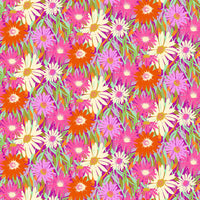 Daisy Crush Quilt Fabric - Unchained in Violet - 91280-56