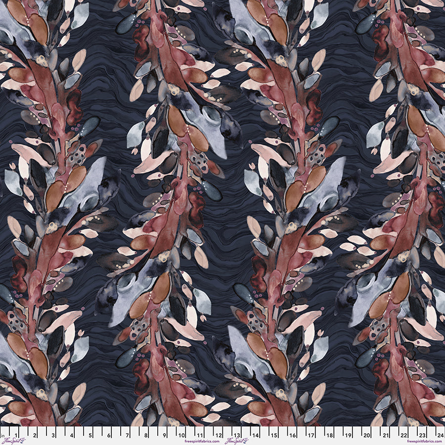 Daybreak Quilt Fabric - Nature's Walk in Ink - PWSR096.INK