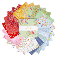 Dear Sweethearts Quilt Fabric - 10" Stacker - set of 42 10" squares - 10-18090-42