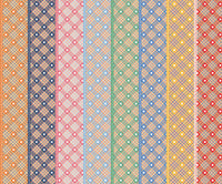 Dear Sweethearts Quilt Fabric - Star Plaid in Multi - C18103-MULTI