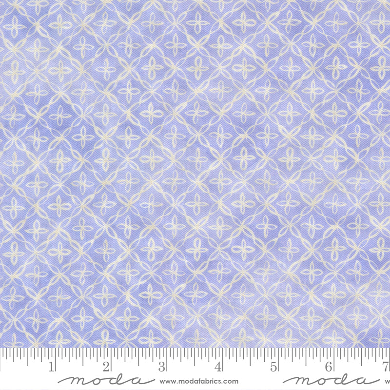 Delphinium Quilt Fabric - Flourish in Lilac Purple - 24656 15