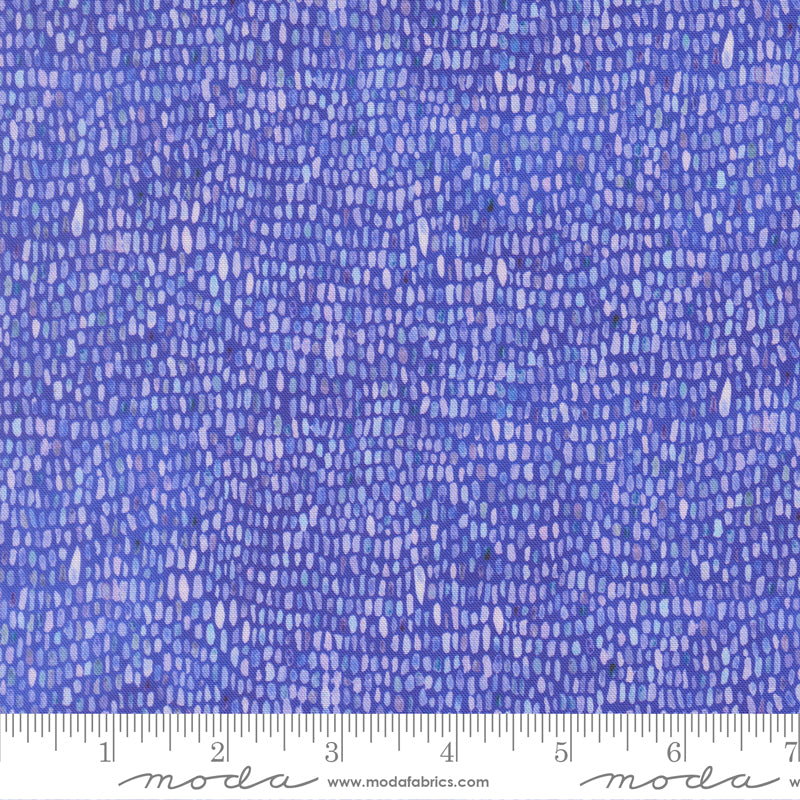 Delphinium Quilt Fabric - Palette in Agapanthus Blue - 24658 16