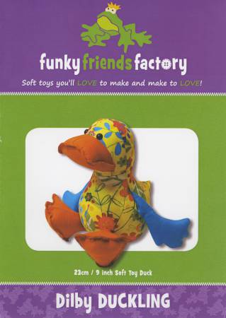 Dilby Duckling Stuffed Animal Quilt Pattern - FF3999