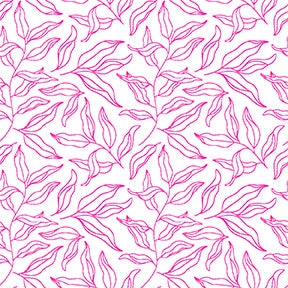 Ditsy Blenders Quilt Fabric - Leaf Lines in Hot Pink - 16624815